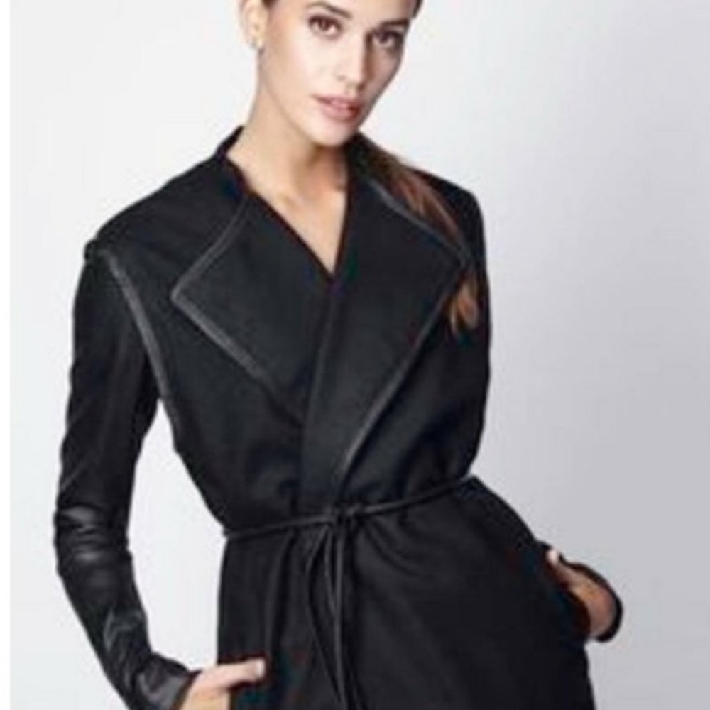 Wool + Leather Cuyana Vest